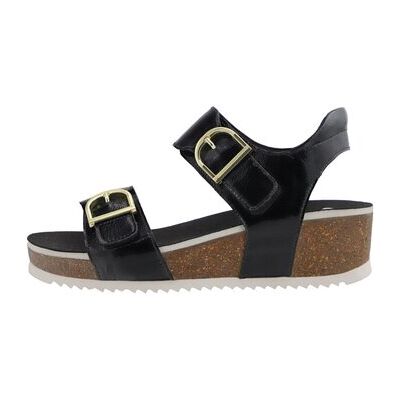Sandales compensées Ara - Noir 36,37,38,39,40,42,43 Dames Sandales compensées Ara - Noir 36,37,38,39,40,42,43 Dames