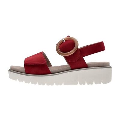 Sandales compensées Ara - Rouge 37,38,39,40,41,43 Dames Sandales compensées Ara - Rouge 37,38,39,40,41,43 Dames