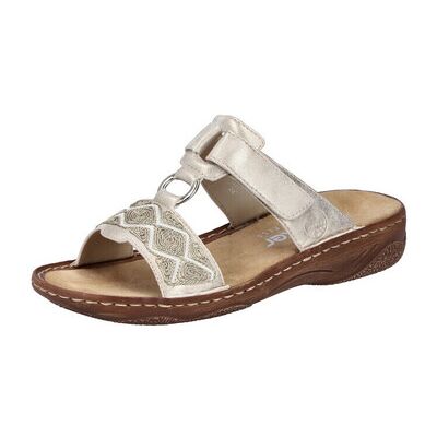 Mules Rieker 114 beige Beige 37,38,39,40 Dames Mules Rieker 114 beige Beige 37,38,39,40 Dames