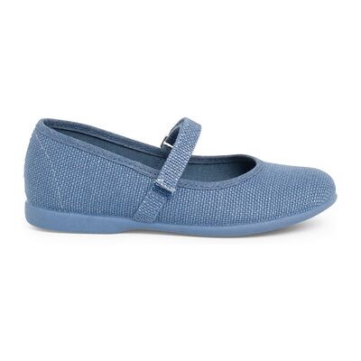 Ballerines enfant Pisamonas Chaussures Babies En Lin Avec À Scratch Fin Pour Filles Bleu 19,21,25,26,27,28,29,30,35 Meisjes Ballerines enfant Pisamonas Chaussures Babies En Lin Avec À Scratch Fin Pour Filles Bleu 19,21,25,26,27,28,29,30,35 Meisjes