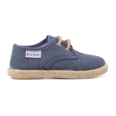Baskets basses enfant Pisamonas Derbies En Lin À Lacets Et Base En Jute Bleu 27,28 Meisjes Baskets basses enfant Pisamonas Derbies En Lin À Lacets Et Base En Jute Bleu 27,28 Meisjes
