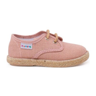 Baskets basses enfant Pisamonas Derbies En Lin À Lacets Et Base En Jute Rose 20,22,23,25,27 Jongens Baskets basses enfant Pisamonas Derbies En Lin À Lacets Et Base En Jute Rose 20,22,23,25,27 Jongens