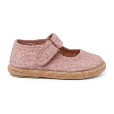 Ballerines enfant Pisamonas Chaussures Babies Coton Biologique Semelle Jute Rose 23,24,25,26 Meisjes Ballerines enfant Pisamonas Chaussures Babies Coton Biologique Semelle Jute Rose 23,24,25,26 Meisjes