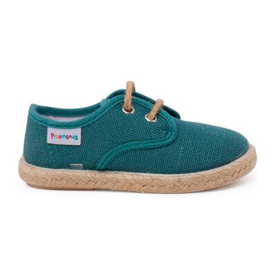Baskets basses enfant Pisamonas Derbies En Lin À Lacets Et Base En Jute Vert 20,21,22,23,24,25,26,27,28,29,30 Jongens Baskets basses enfant Pisamonas Derbies En Lin À Lacets Et Base En Jute Vert 20,21,22,23,24,25,26,27,28,29,30 Jongens