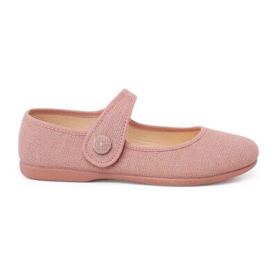 Ballerines enfant Pisamonas Chaussures Babies Fille Lin À Scratch Bouton Rose 36,27,28,29,30,31,32,33,34 Meisjes Ballerines enfant Pisamonas Chaussures Babies Fille Lin À Scratch Bouton Rose 36,27,28,29,30,31,32,33,34 Meisjes