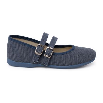 Ballerines enfant Pisamonas Babies Lin Double Boucle Bleu 36,37,27,28,29,30,31,32,34,35 Meisjes Ballerines enfant Pisamonas Babies Lin Double Boucle Bleu 36,37,27,28,29,30,31,32,34,35 Meisjes