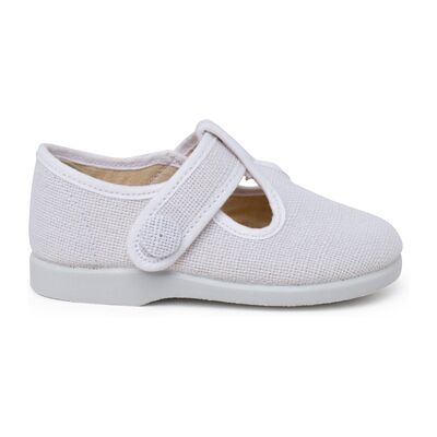 Baskets basses enfant Pisamonas Salomés Lin Fermeture Scratch Bouton Blanc 19,20,22,23,24,25,26 Jongens Baskets basses enfant Pisamonas Salomés Lin Fermeture Scratch Bouton Blanc 19,20,22,23,24,25,26 Jongens