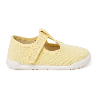 Baskets basses enfant Pisamonas Chaussures Salomés Barefoot Toile Canvas À Scratch Jaune 23,24 Jongens Baskets basses enfant Pisamonas Chaussures Salomés Barefoot Toile Canvas À Scratch Jaune 23,24 Jongens