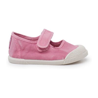 Ballerines enfant Pisamonas Babies Barefoot En Toile Lavée Rose 19,22 Meisjes Ballerines enfant Pisamonas Babies Barefoot En Toile Lavée Rose 19,22 Meisjes