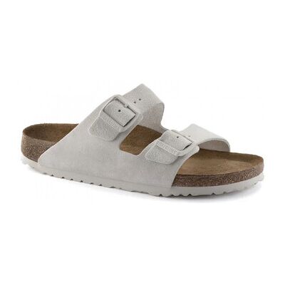 Sandales plates BIRKENSTOCK Arizona sfb leve Blanc 36,37,39 Dames Sandales plates BIRKENSTOCK Arizona sfb leve Blanc 36,37,39 Dames