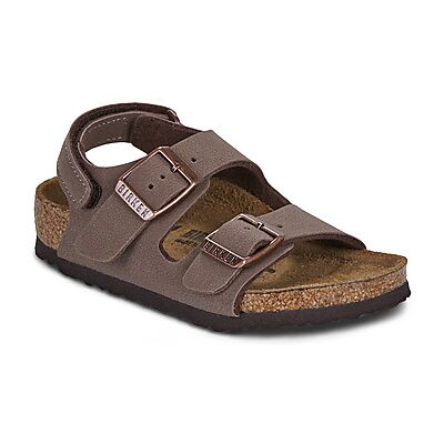 Sandales plates BIRKENSTOCK Milano AS Kids Marron 36,37,38,28,29,30,31,32,33,34,35 Meisjes Sandales plates BIRKENSTOCK Milano AS Kids Marron 36,37,38,28,29,30,31,32,33,34,35 Meisjes
