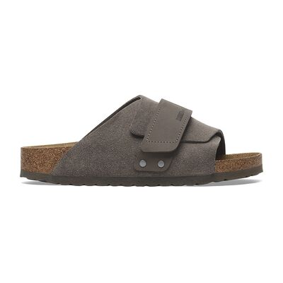 Sandales plates BIRKENSTOCK KYOTO SUEDE 1029138 Gris 37,38,40 Heren Sandales plates BIRKENSTOCK KYOTO SUEDE 1029138 Gris 37,38,40 Heren