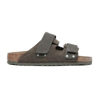 Sandales plates BIRKENSTOCK UJI SUEDE M 1029259 Gris 40,45 Heren Sandales plates BIRKENSTOCK UJI SUEDE M 1029259 Gris 40,45 Heren