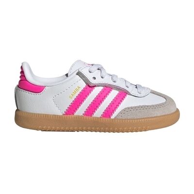 Baskets enfant adidas Samba OG CF EL I JQ3188 Blanc 21,24,26 Jongens Baskets enfant adidas Samba OG CF EL I JQ3188 Blanc 21,24,26 Jongens