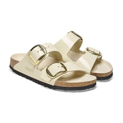 Sandales plates BIRKENSTOCK ARIZONA BIG BUCKLE Gris 36,37 Dames Sandales plates BIRKENSTOCK ARIZONA BIG BUCKLE Gris 36,37 Dames