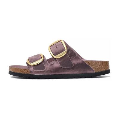 Sandales plates BIRKENSTOCK ARIZONA BIG BUCKLE CUIR étroite Violet 36,37,38,41 Heren Sandales plates BIRKENSTOCK ARIZONA BIG BUCKLE CUIR étroite Violet 36,37,38,41 Heren