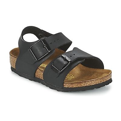 Sandales plates BIRKENSTOCK NEW YORK Noir 32,33 Jongens Sandales plates BIRKENSTOCK NEW YORK Noir 32,33 Jongens