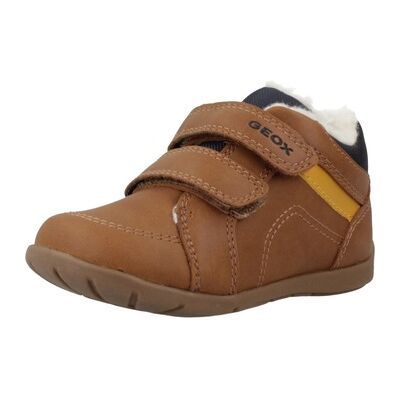Baskets montantes enfant Geox B Elthan Boy Marron 18,19,20,21 Jongens Baskets montantes enfant Geox B Elthan Boy Marron 18,19,20,21 Jongens