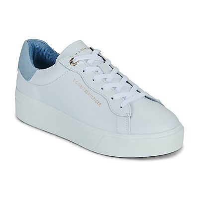 Baskets basses Tommy Hilfiger CHIC PLATFORM CUPSOLE SNEAKER Blanc 39,40 Dames Baskets basses Tommy Hilfiger CHIC PLATFORM CUPSOLE SNEAKER Blanc 39,40 Dames