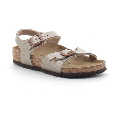 Sandales plates BIRKENSTOCK Sandale pour enfant rio Beige 27 / 28,31 / 34 Meisjes Sandales plates BIRKENSTOCK Sandale pour enfant rio Beige 27 / 28,31 / 34 Meisjes