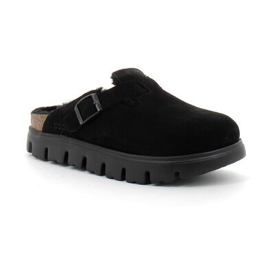Mules BIRKENSTOCK Sabot fourré adullte Boston PAP Chunky Shearling Noir 36,37,38,39 Dames Mules BIRKENSTOCK Sabot fourré adullte Boston PAP Chunky Shearling Noir 36,37,38,39 Dames