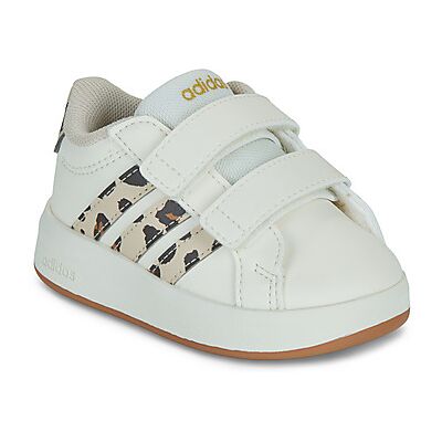 Baskets basses enfant adidas GRAND COURT 3.0 CF I Blanc 23,24,25,26,27 Meisjes Baskets basses enfant adidas GRAND COURT 3.0 CF I Blanc 23,24,25,26,27 Meisjes