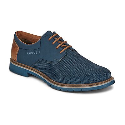 Derbies Bugatti Carrion Bleu 41,42,43,44,45,46 Heren Derbies Bugatti Carrion Bleu 41,42,43,44,45,46 Heren