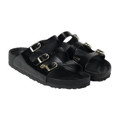 Sandales plates BIRKENSTOCK Sandales Slide Florida Dbuckle Exquisite Noir 37,38,39 Dames Sandales plates BIRKENSTOCK Sandales Slide Florida Dbuckle Exquisite Noir 37,38,39 Dames