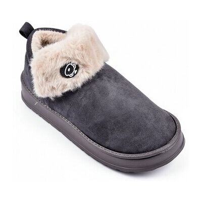 Chaussons Ozabi Pantoufles charentaises montantes MU10162 GRIS Multicolore 40 / 41,42 / 43,44 / 45 Heren Chaussons Ozabi Pantoufles charentaises montantes MU10162 GRIS Multicolore 40 / 41,42 / 43,44 / 45 Heren