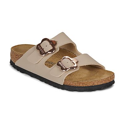 Mules enfant BIRKENSTOCK Arizona Kids Flower Buckle Beige 29,30,32 Meisjes Mules enfant BIRKENSTOCK Arizona Kids Flower Buckle Beige 29,30,32 Meisjes