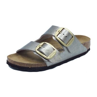 Sandales plates BIRKENSTOCK 1020882 Arizona Big Buckle Graceful Argenté 36,37,39,40,35 Dames Sandales plates BIRKENSTOCK 1020882 Arizona Big Buckle Graceful Argenté 36,37,39,40,35 Dames