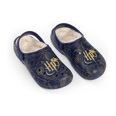 Sabots Harry Potter Logo Fur Lined Sabots Bleu 36,37,38,39,41,42 Dames Sabots Harry Potter Logo Fur Lined Sabots Bleu 36,37,38,39,41,42 Dames