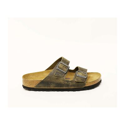 Mules BIRKENSTOCK Arizona Sfb Oiled Leather Marron 40,43 Heren Mules BIRKENSTOCK Arizona Sfb Oiled Leather Marron 40,43 Heren