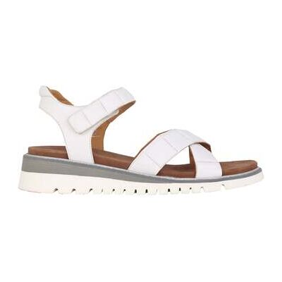 Sandales compensées Ara Kent Blanc 37,38,39,40,42,43 Dames Sandales compensées Ara Kent Blanc 37,38,39,40,42,43 Dames
