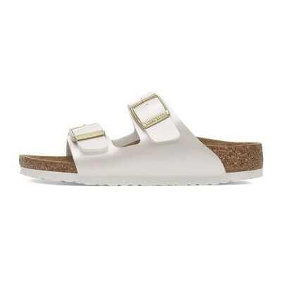 Sandales plates BIRKENSTOCK Arizona Kids, Birko Flor Argenté 30,32 Meisjes Sandales plates BIRKENSTOCK Arizona Kids, Birko Flor Argenté 30,32 Meisjes
