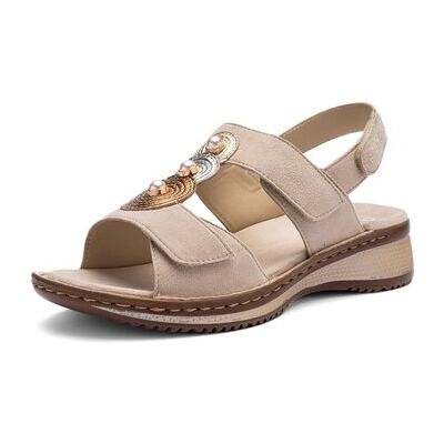 Sandales compensées Ara - Beige 36,37,38,39,40,41,42,43,35 Dames Sandales compensées Ara - Beige 36,37,38,39,40,41,42,43,35 Dames