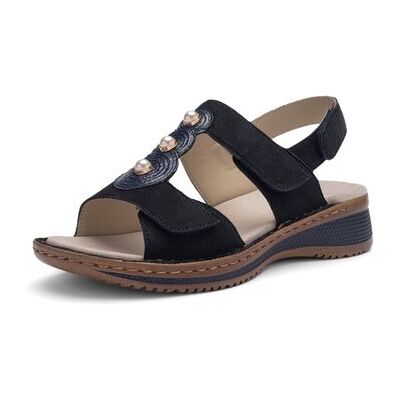 Sandales compensées Ara - Bleu 36,37,38,39,40,41,42,35 Dames Sandales compensées Ara - Bleu 36,37,38,39,40,41,42,35 Dames