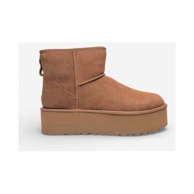 Chaussons UGG Classic Mini Platform Boot Chestnut (Women's) Blanc 37,39,40,41 Dames Chaussons UGG Classic Mini Platform Boot Chestnut (Women's) Blanc 37,39,40,41 Dames