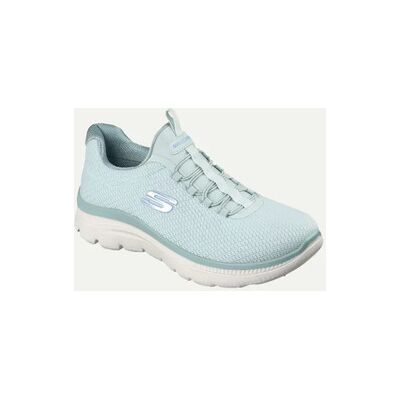Baskets Skechers BASKET SUMMITS PLUS BLANC/AQUA Bleu 38,39,40,41 Dames Baskets Skechers BASKET SUMMITS PLUS BLANC/AQUA Bleu 38,39,40,41 Dames