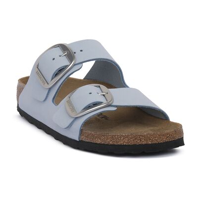Sandales plates BIRKENSTOCK ARIZONA BIG BUCKLE BABY BLUE CALZ S Bleu 38,39 Dames Sandales plates BIRKENSTOCK ARIZONA BIG BUCKLE BABY BLUE CALZ S Bleu 38,39 Dames