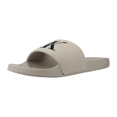 Claquettes Calvin Klein Jeans Ess Slide Cv Beige 40,41,42,43,44,45 Heren Claquettes Calvin Klein Jeans Ess Slide Cv Beige 40,41,42,43,44,45 Heren