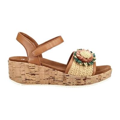 Sandales compensées Ara Sandales Marron 38,39,40,41,42 Dames Sandales compensées Ara Sandales Marron 38,39,40,41,42 Dames