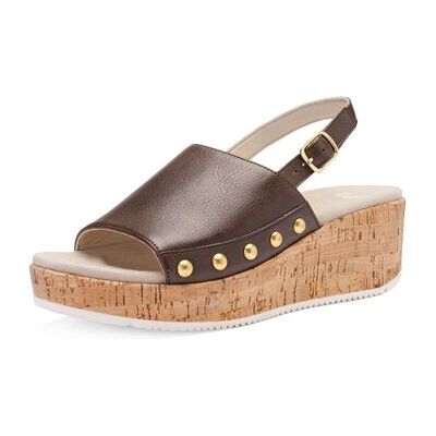 Sandales compensées Ara - Marron 36,37,38,39,40,41,42,43 Dames Sandales compensées Ara - Marron 36,37,38,39,40,41,42,43 Dames