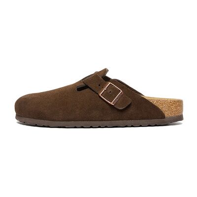Sabots BIRKENSTOCK Boston Soft Suede Mocha Gris 36,37,39,41 Heren Sabots BIRKENSTOCK Boston Soft Suede Mocha Gris 36,37,39,41 Heren