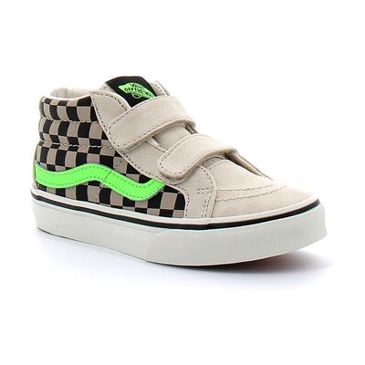 Baskets montantes enfant Vans Chaussures à Scratch pour enfant Sk8-Mid Reissue Beige 27 / 28,29,30,31 / 34 Jongens Baskets montantes enfant Vans Chaussures à Scratch pour enfant Sk8-Mid Reissue Beige 27 / 28,29,30,31 / 34 Jongens