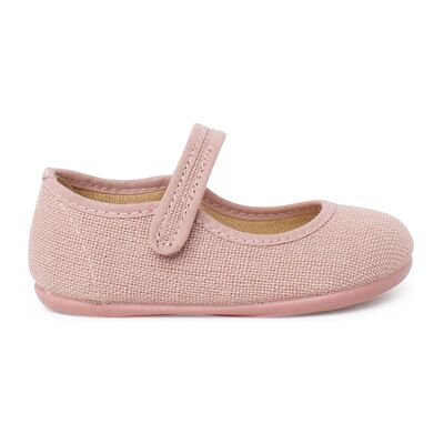 Ballerines enfant Pisamonas Babies Barefoot Lin Fermeture Scratch Rose 20,21,22,23,24,25,27 Meisjes Ballerines enfant Pisamonas Babies Barefoot Lin Fermeture Scratch Rose 20,21,22,23,24,25,27 Meisjes