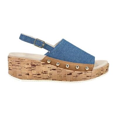 Sandales compensées Ara Sandales Bleu 38,39,40,41,42 Dames Sandales compensées Ara Sandales Bleu 38,39,40,41,42 Dames
