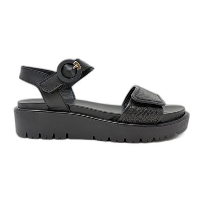 Sandales compensées Ara CHAUSSURES 33519 Noir 37,38,39,40 Dames Sandales compensées Ara CHAUSSURES 33519 Noir 37,38,39,40 Dames