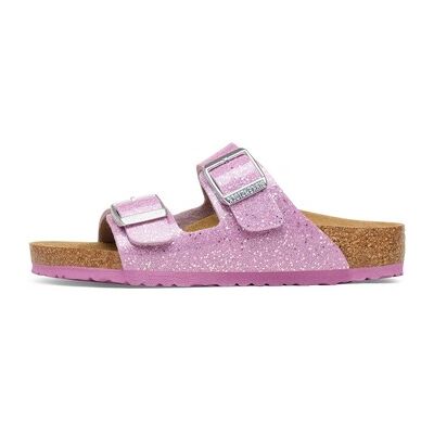 Mules enfant BIRKENSTOCK Arizona Kids, Birko Flor Violet 29,31 Meisjes Mules enfant BIRKENSTOCK Arizona Kids, Birko Flor Violet 29,31 Meisjes
