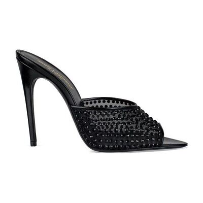 Mules Saint Laurent Mules Blonde Noir 37 1/2,35 1/2 Dames Mules Saint Laurent Mules Blonde Noir 37 1/2,35 1/2 Dames